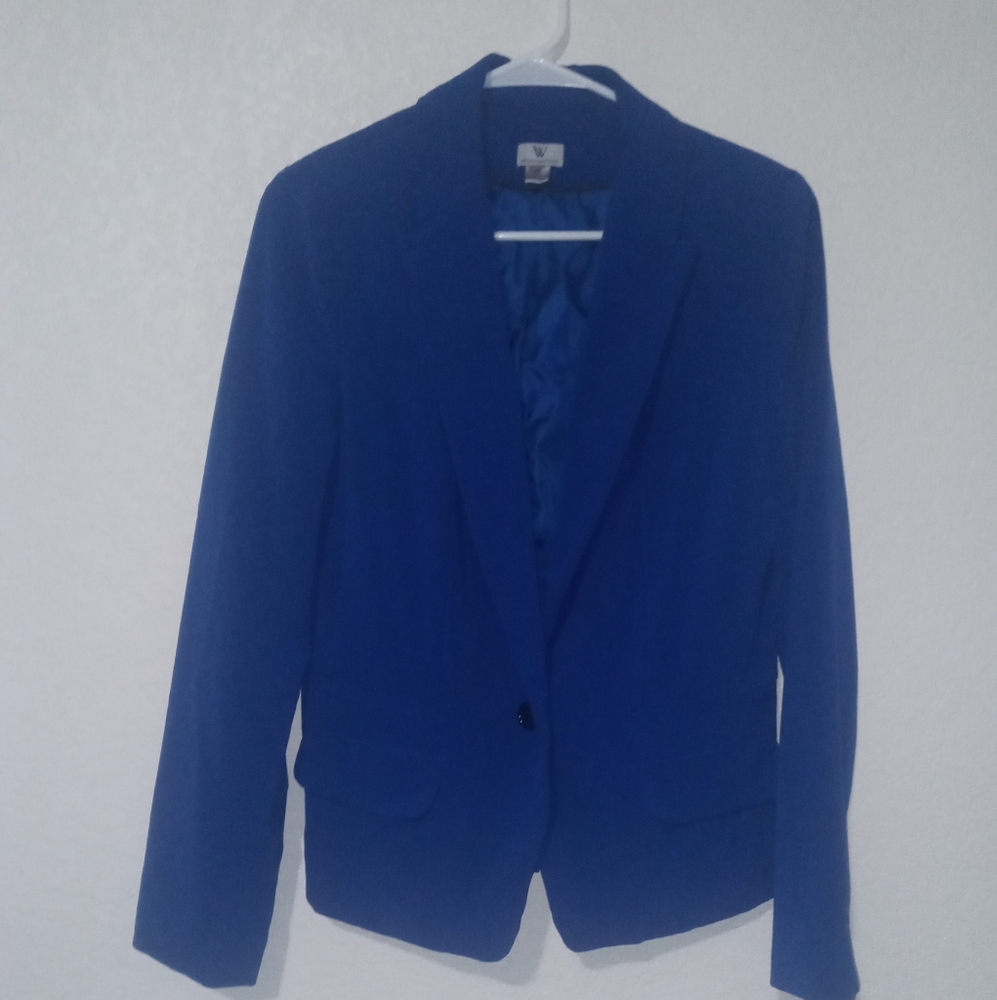 Worthington Royal Blue Blazer Jacket